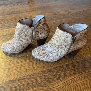 Sole society leopard booties